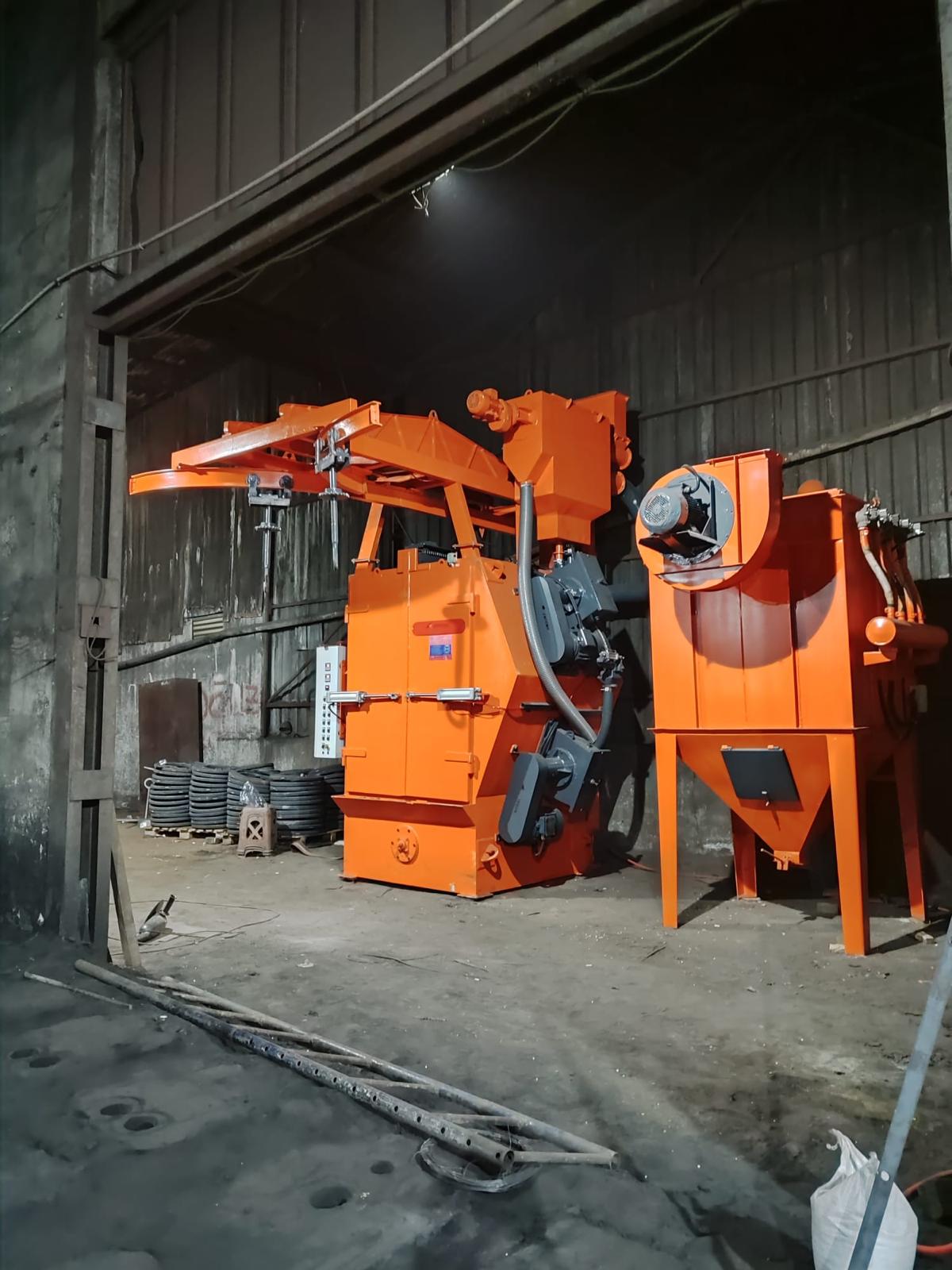 Askılı Tip Kumlama Makinesi - 4