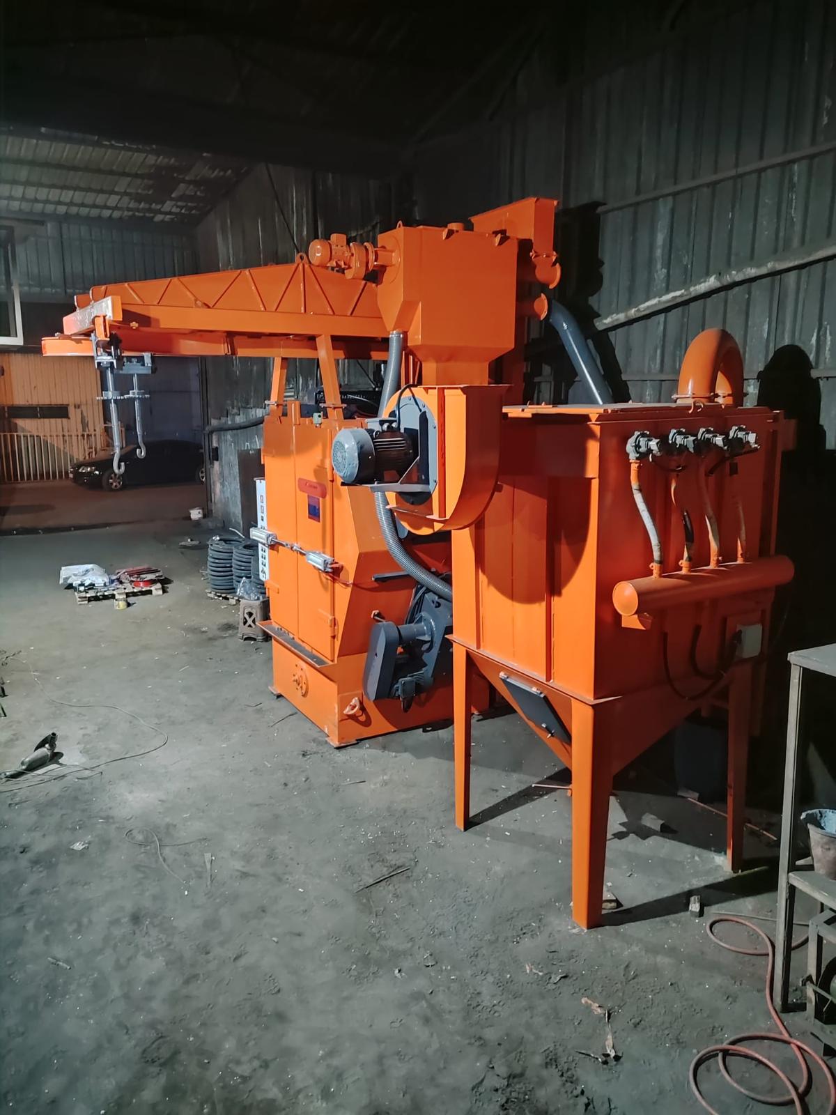 Tam Otomatik 1 Tonluk Kumlama Makinesi