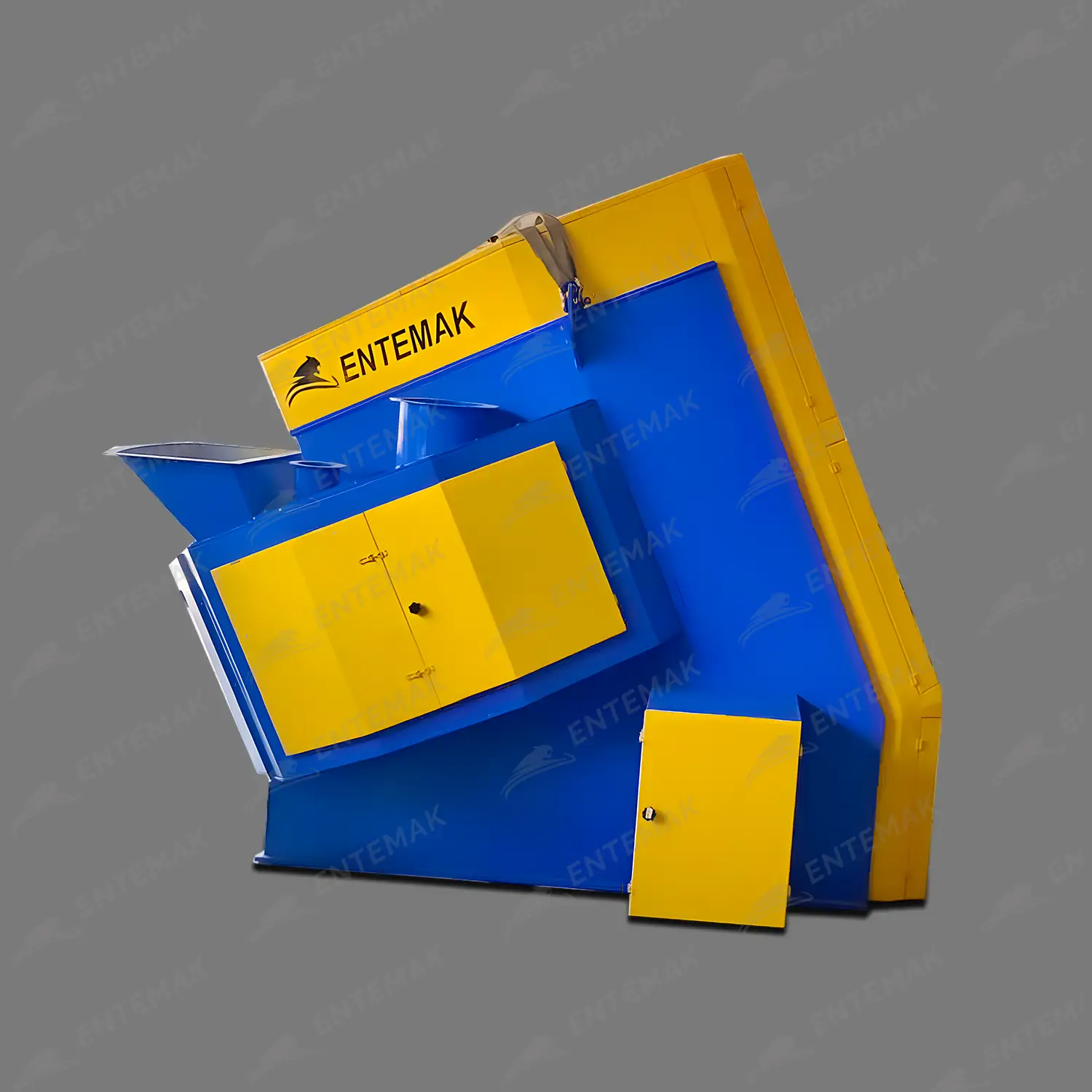 Kompakt Tamburlu Kumlama Makinesi