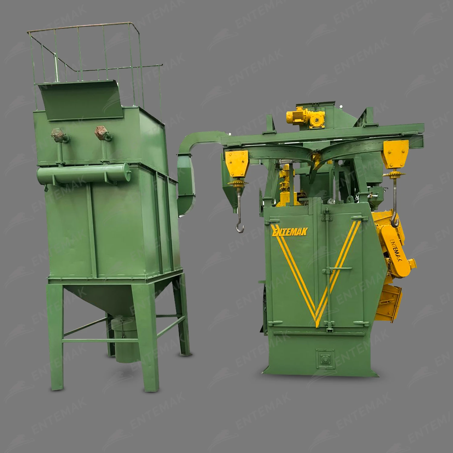 Askılı Tip Kumlama Makinesi